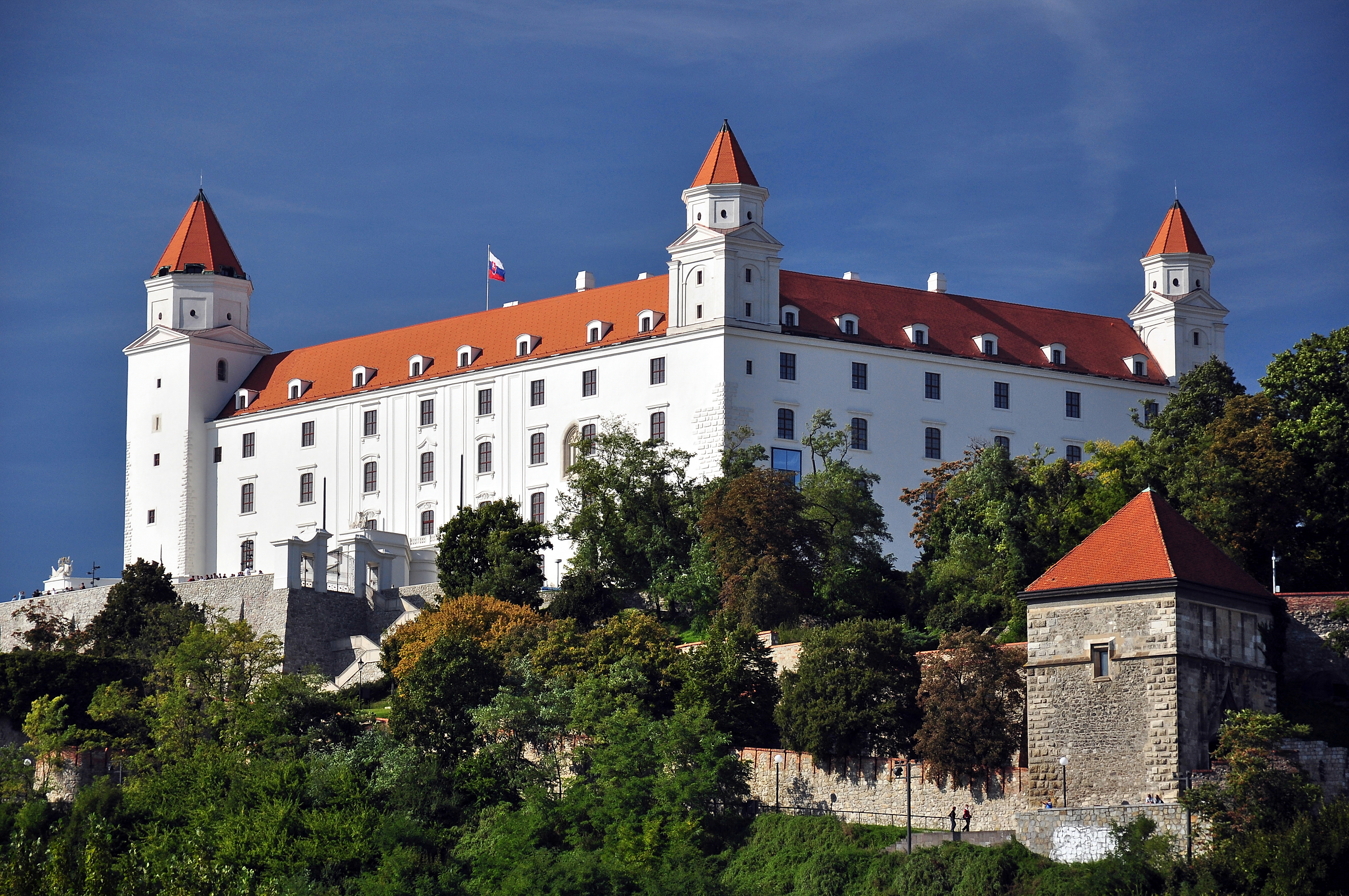 Bratislava city view