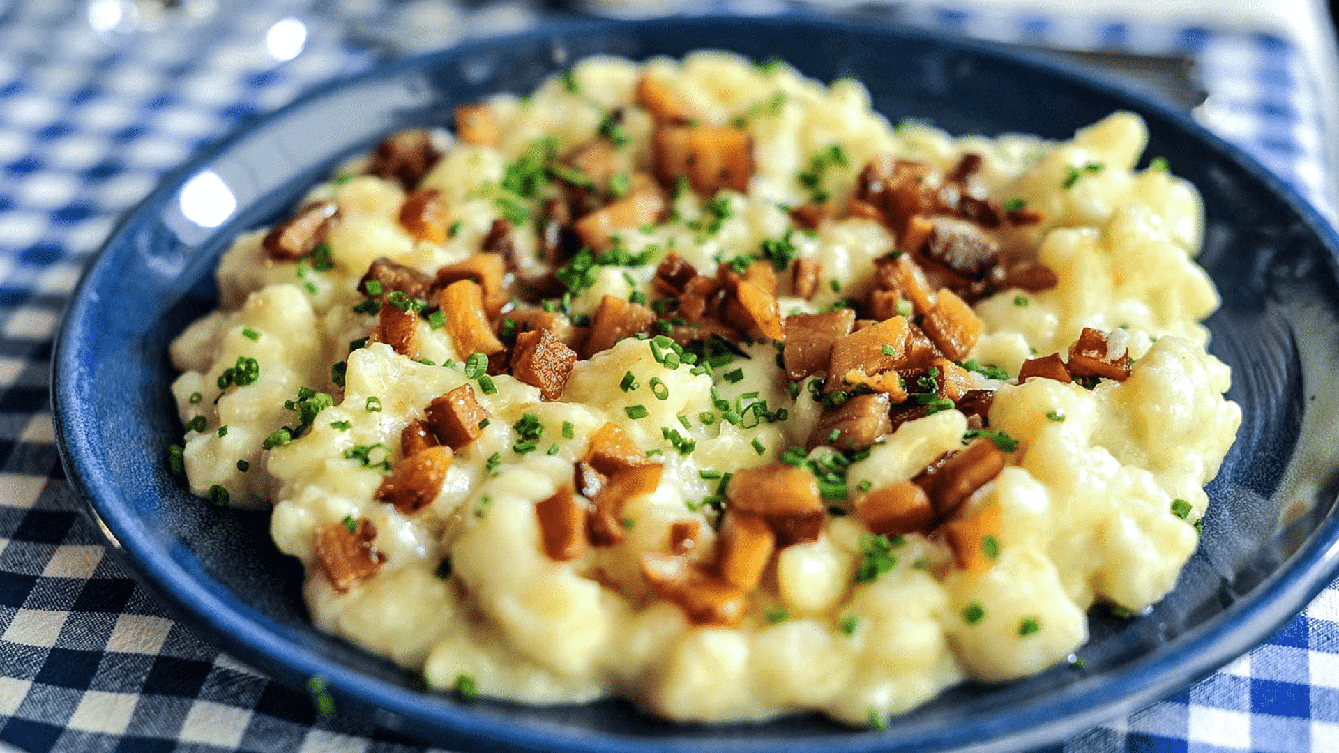 Bryndzové halušky Slovak dish