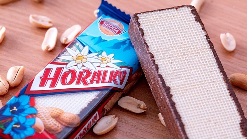 Horalky - Slovak wafer snack