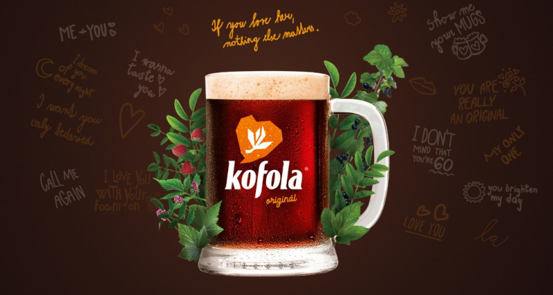 Kofola drink bottle