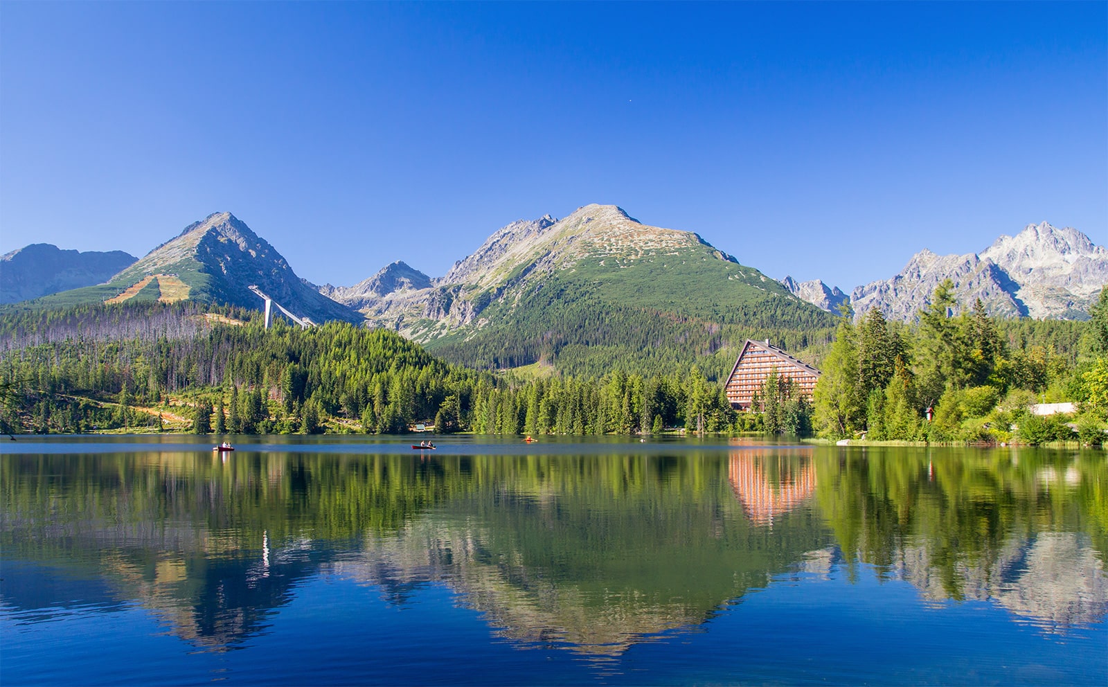 High Tatras mountain landscape in Slovakia